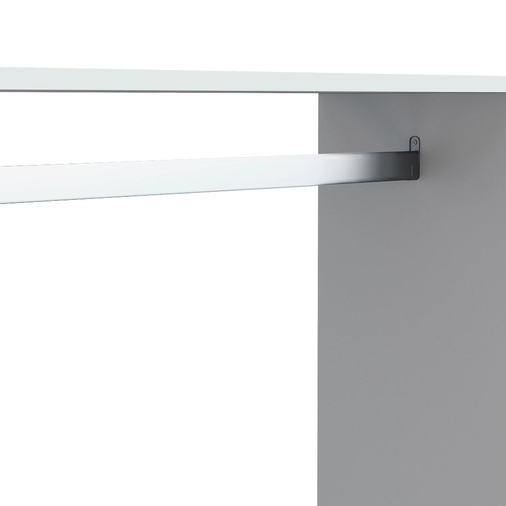 Vicco Armadio multifunzione Bianco 70 x 128 cm