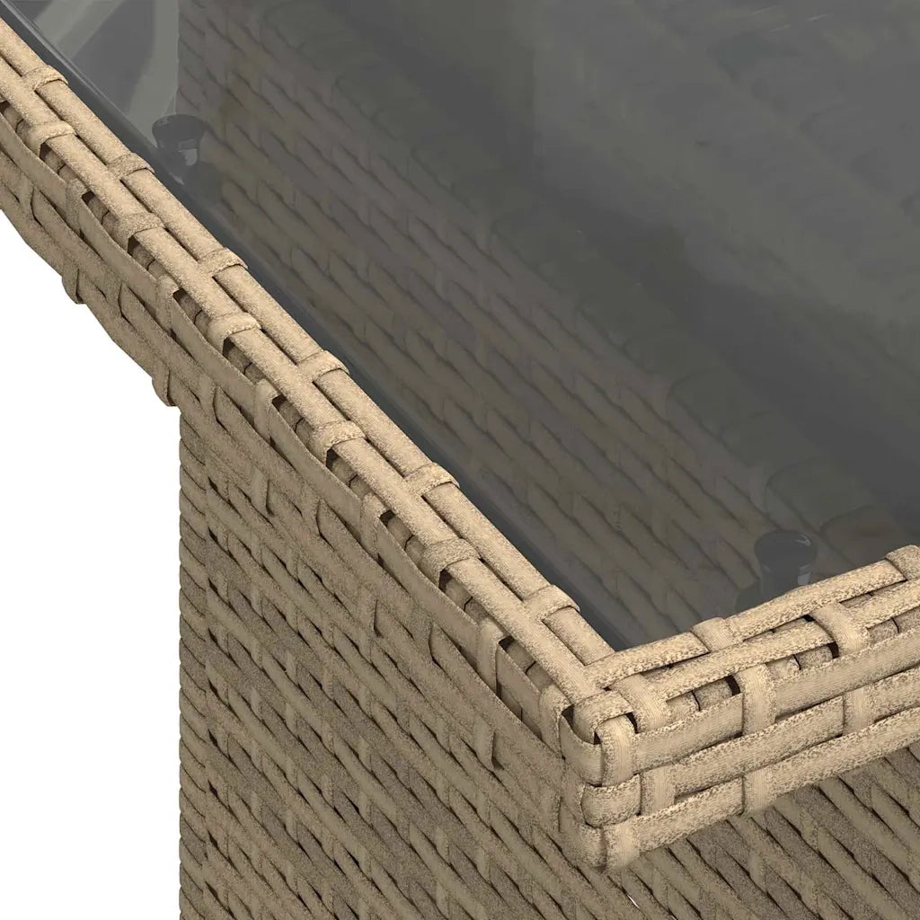 Set Divano da Giardino con cuscino 6 pcs Beige polyrattan 3361160