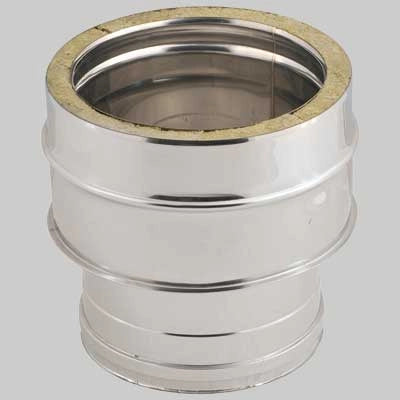 RACCORDO CALDAIA DOPPIA PARETE  100 150 100     MADE IN ITALY