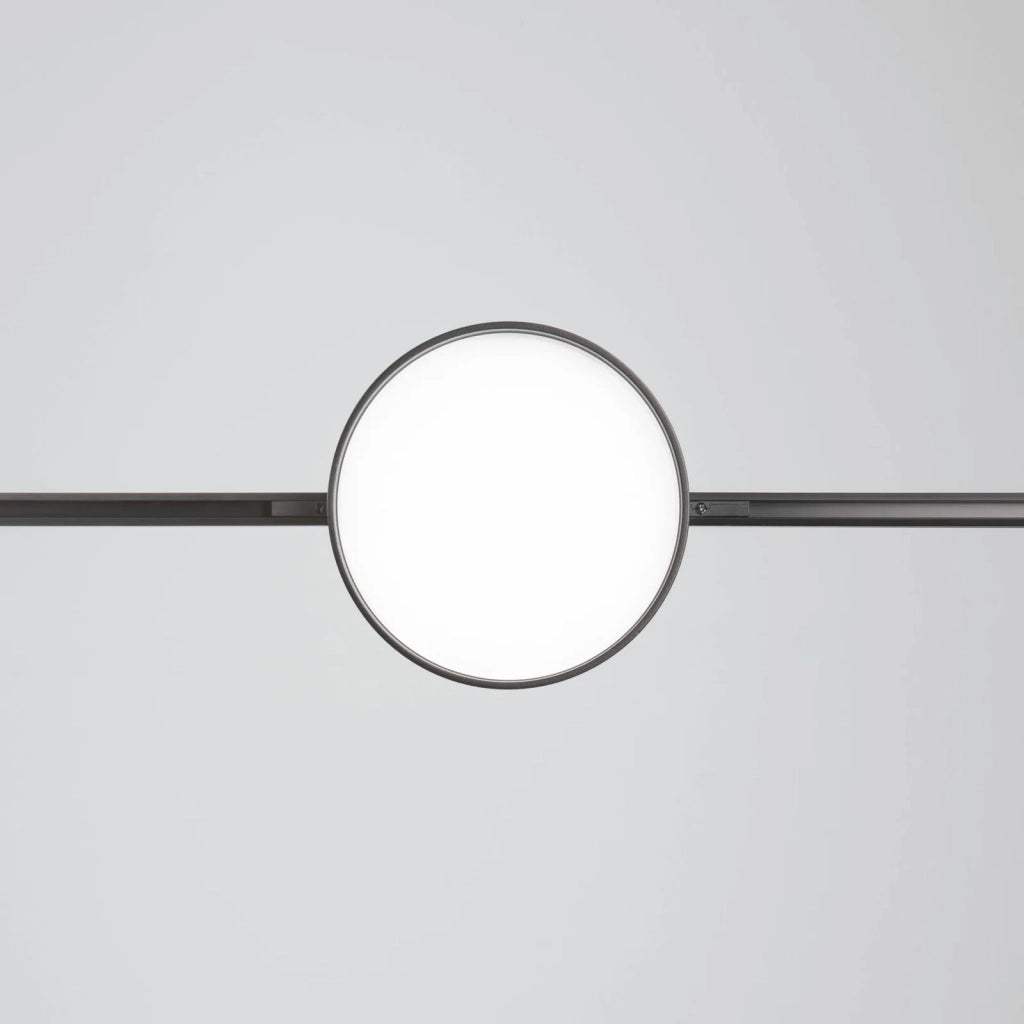 Sistema Lineare Deva LED 10W Luce Calda 3000K Nero Ideal Lux