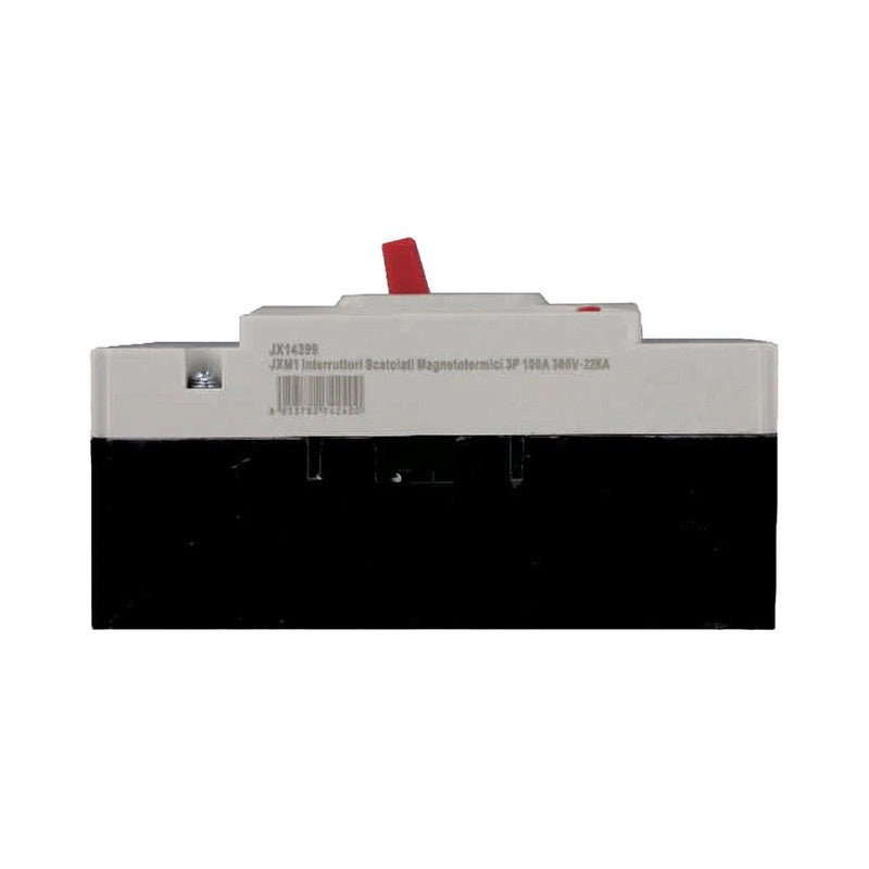 MCCB Interruttori Scatolati Magnetotermici 3P 22kA 100A AC 400V IP20 IEC60947-2