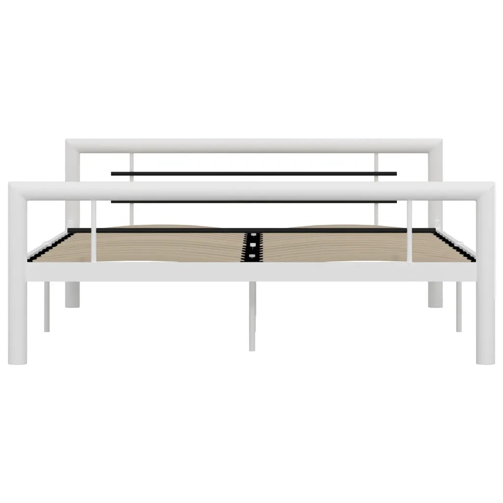 Giroletto Bianco e Nero in Metallo 160x200 cm 284548