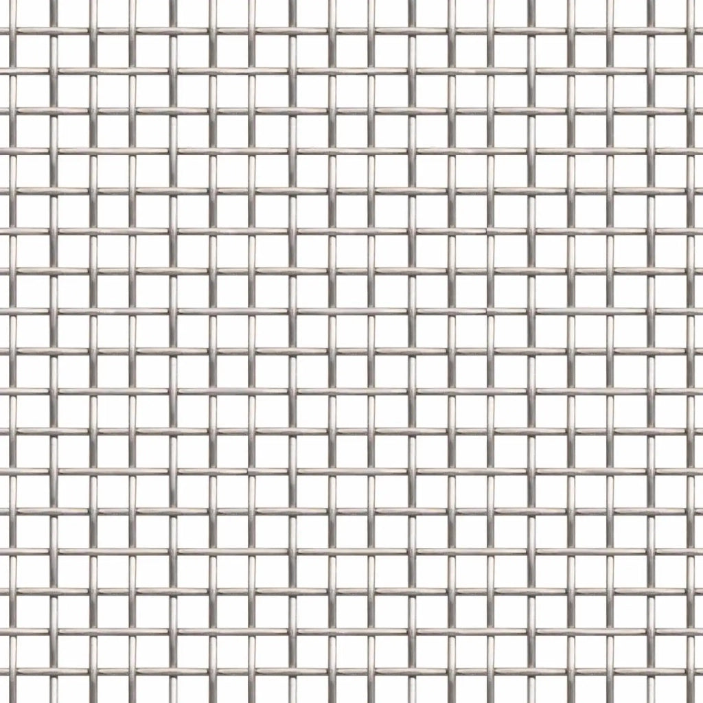 Rete per schermatura 40 x 200 cm 8 Mesh Argento 42039665