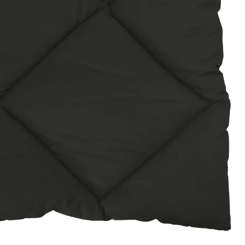 Duvet Invernale Nero 220 x 240 cm Microfibra 42025713