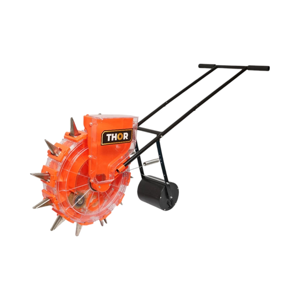 Seminatrice manuale con 12 denti, profondità di semina 8 cm THOR