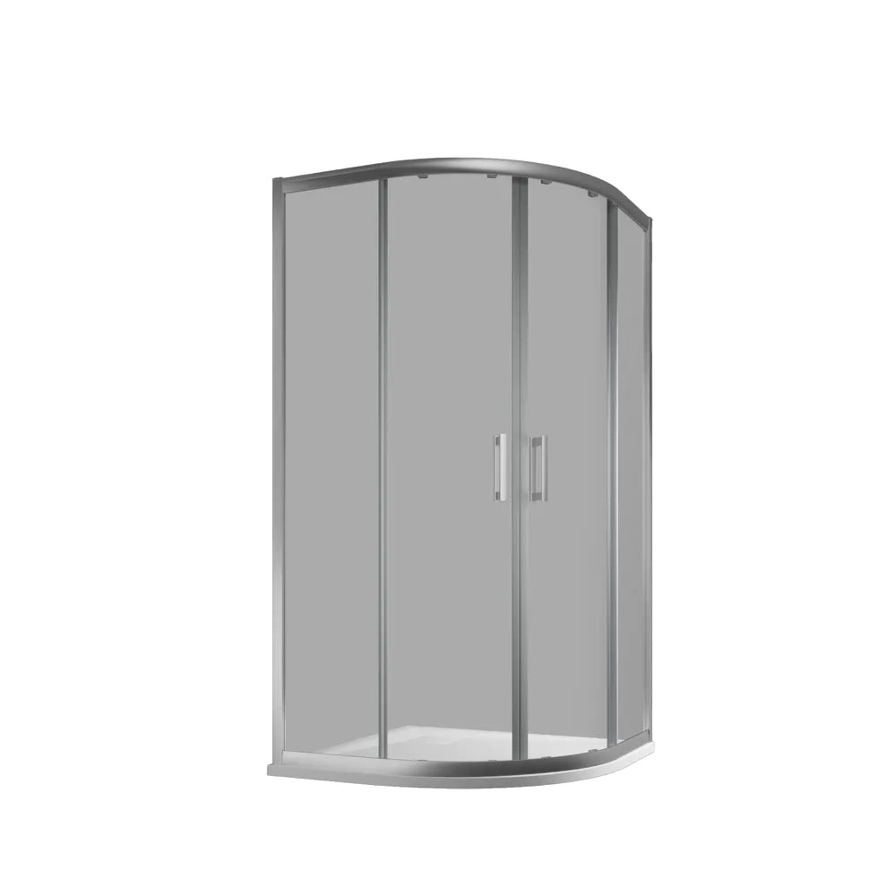Box doccia 70x90cm semicircolare apertura scorrevole cristallo 6mm trasparente h170 | Java