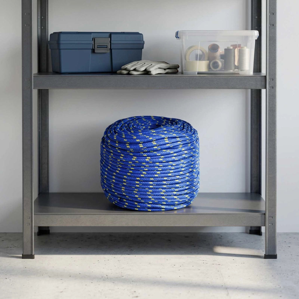 Corda multiuso 6 mm 50 m Blu PP 240 kg Carico massimo 3473121