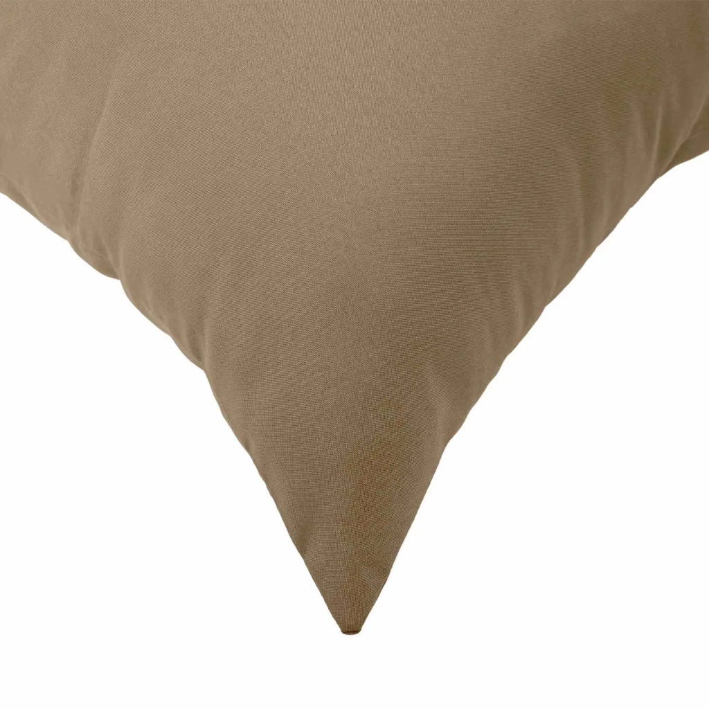 Cuscino con cuscino HEERLEN 2 pz Tortora Poliestere 925864