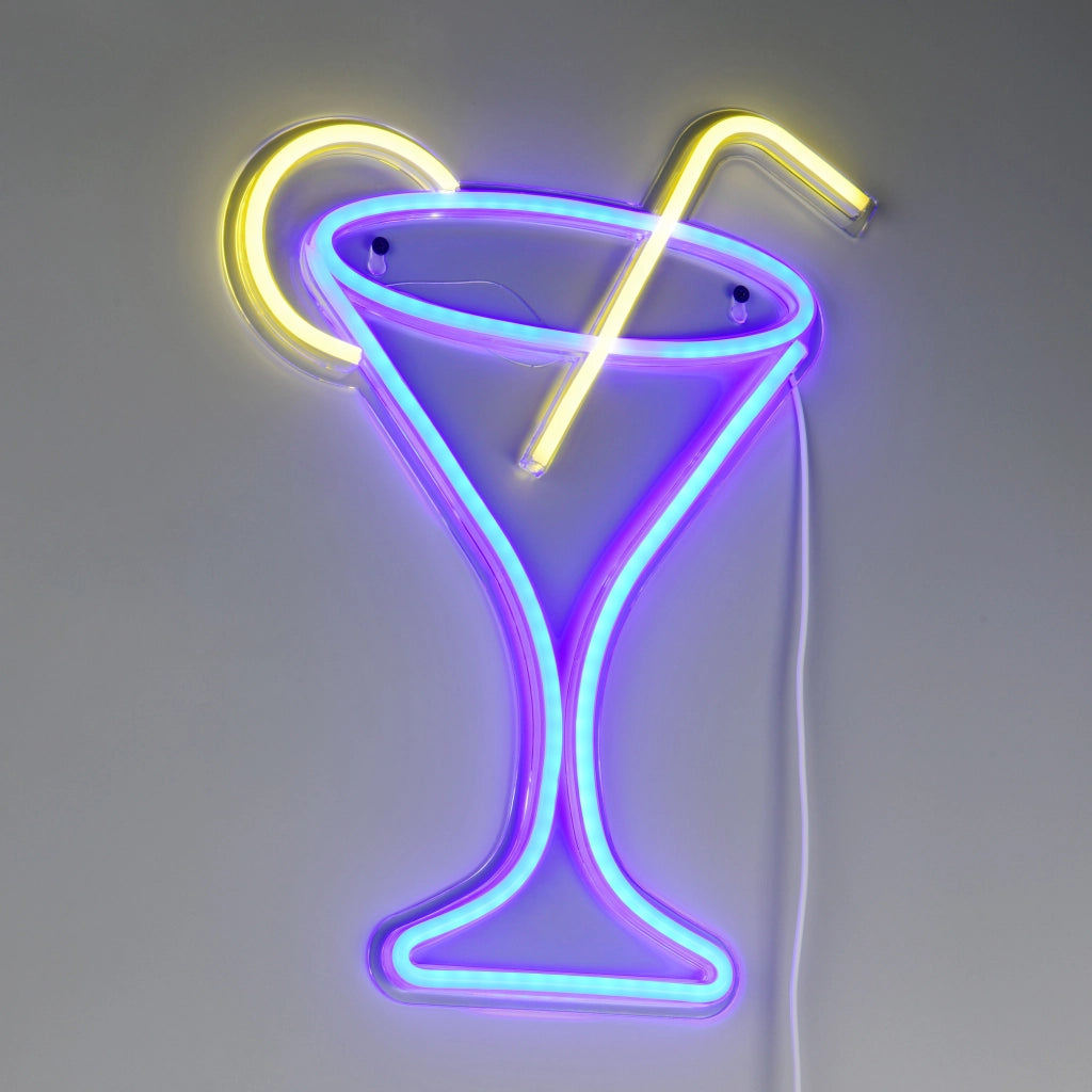 APPLIQUE LED CHEERS 5W H43CM COCKTAIL