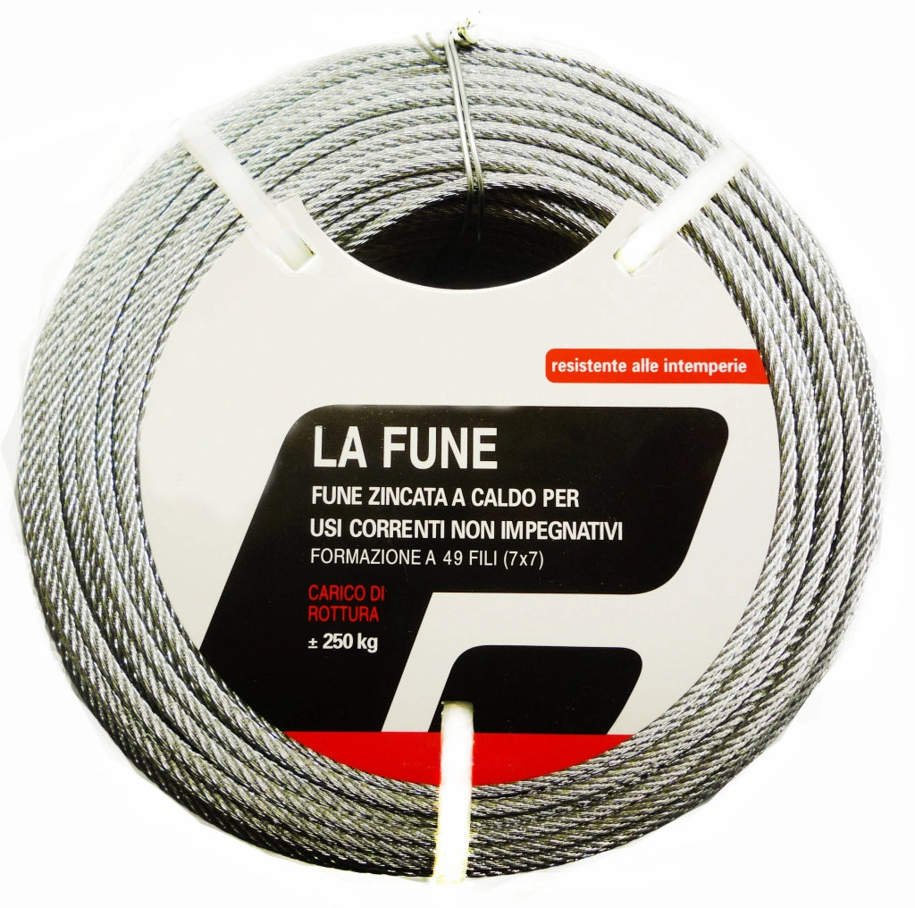 FUNE PER ARGANELLI  Ø mm. 1,8 mt. 100