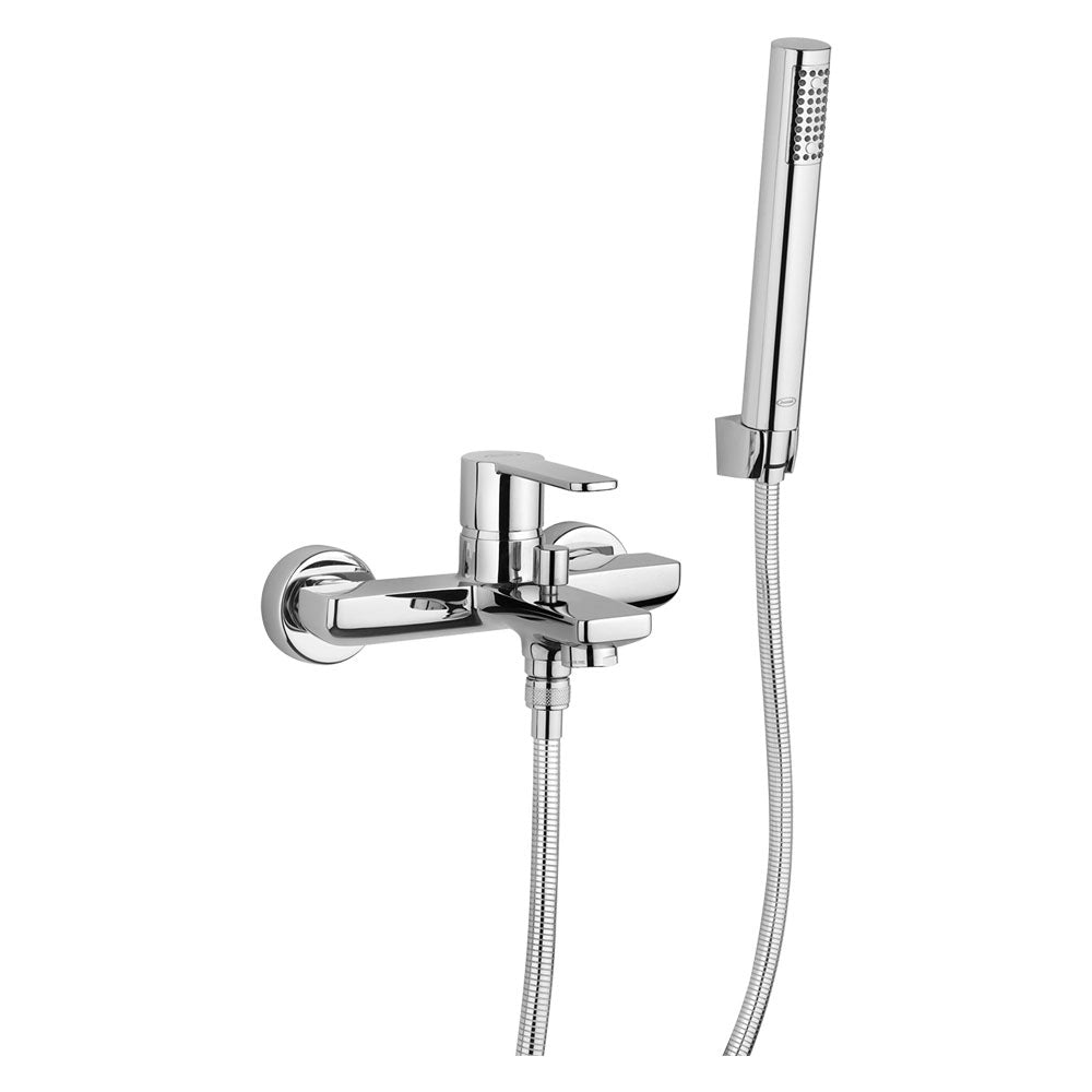 Monocomando Esterno Vasca Jacuzzi Eolo Cromato