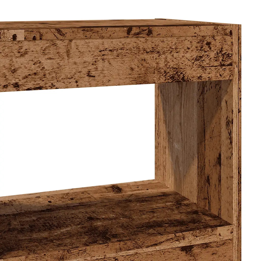Libreria/Divisorio in Legno Vecchio 40x30x72 cm 856810
