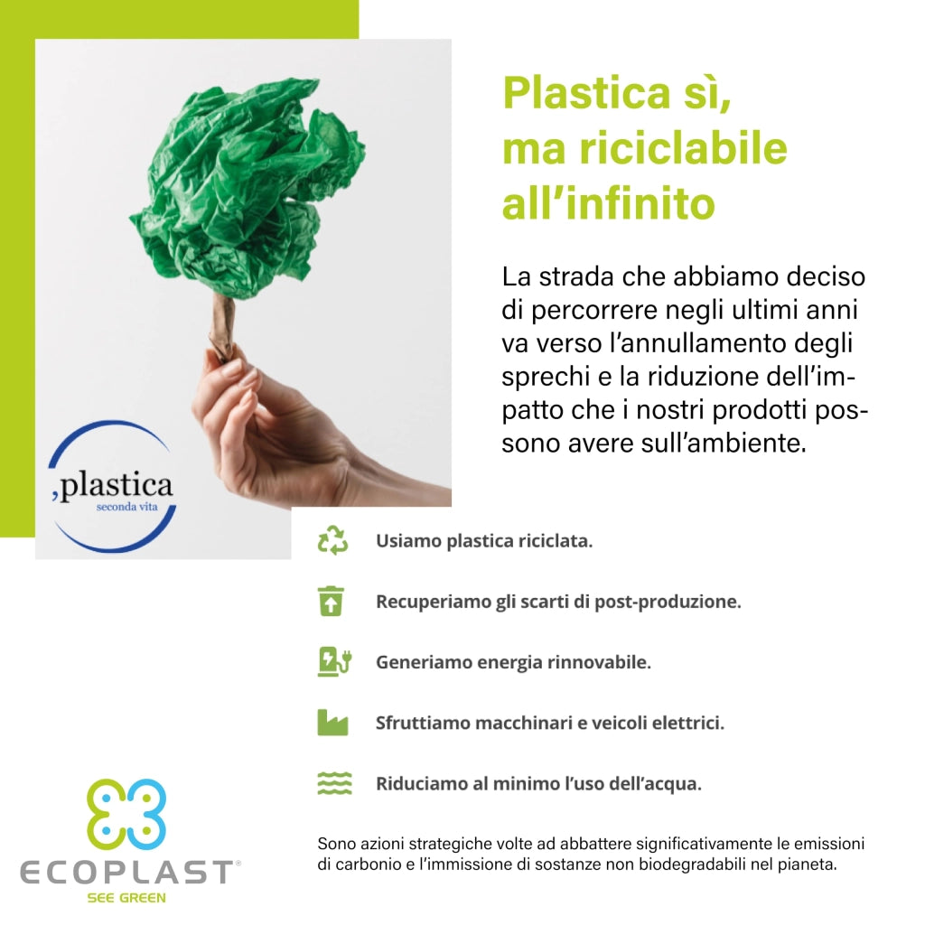 Fusto Bocca Larga Hdpe Lt 25 mm 270 H.mm 535