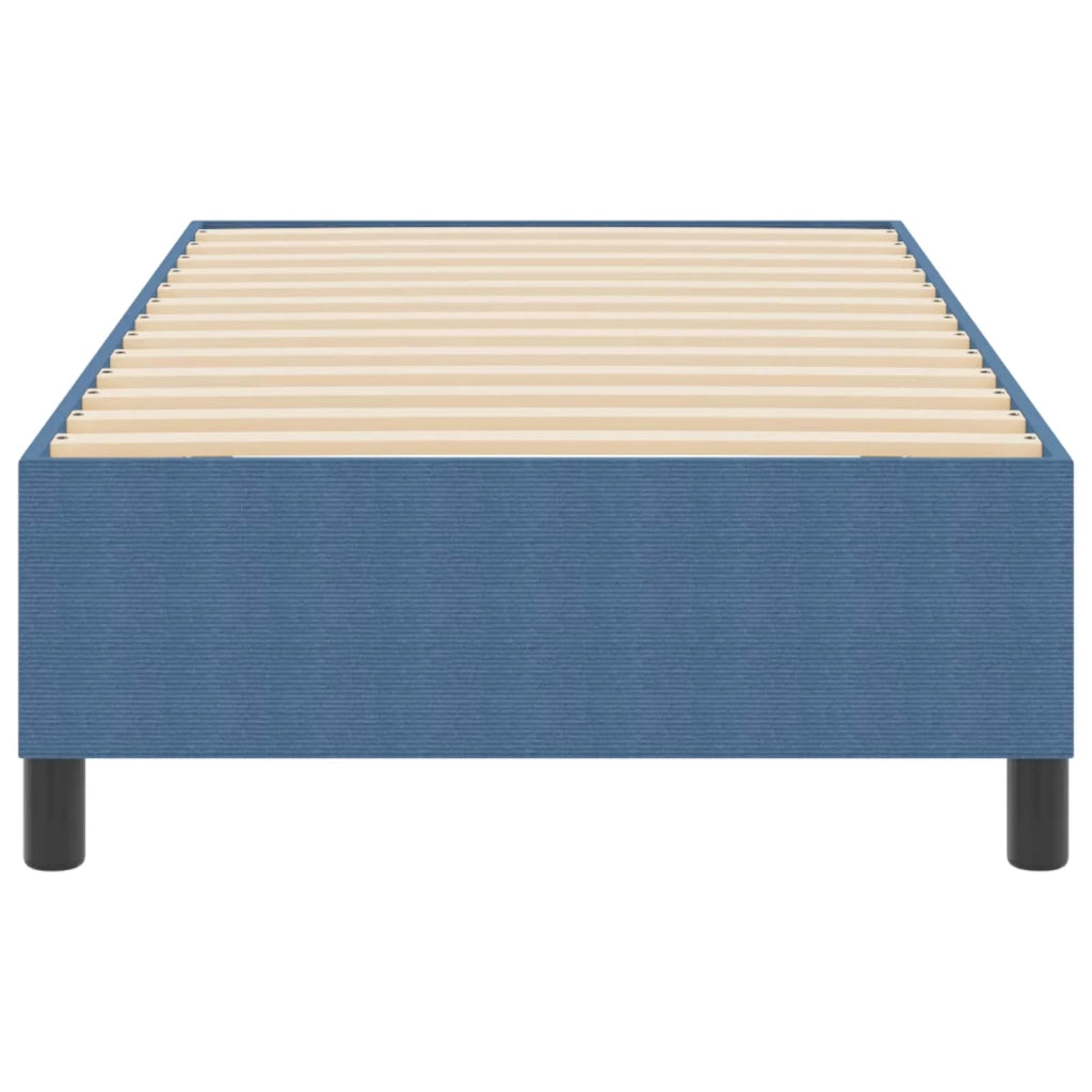 Struttura letto piattaforma Blu 90 x 200 cm Tessuto in Cords 3337390