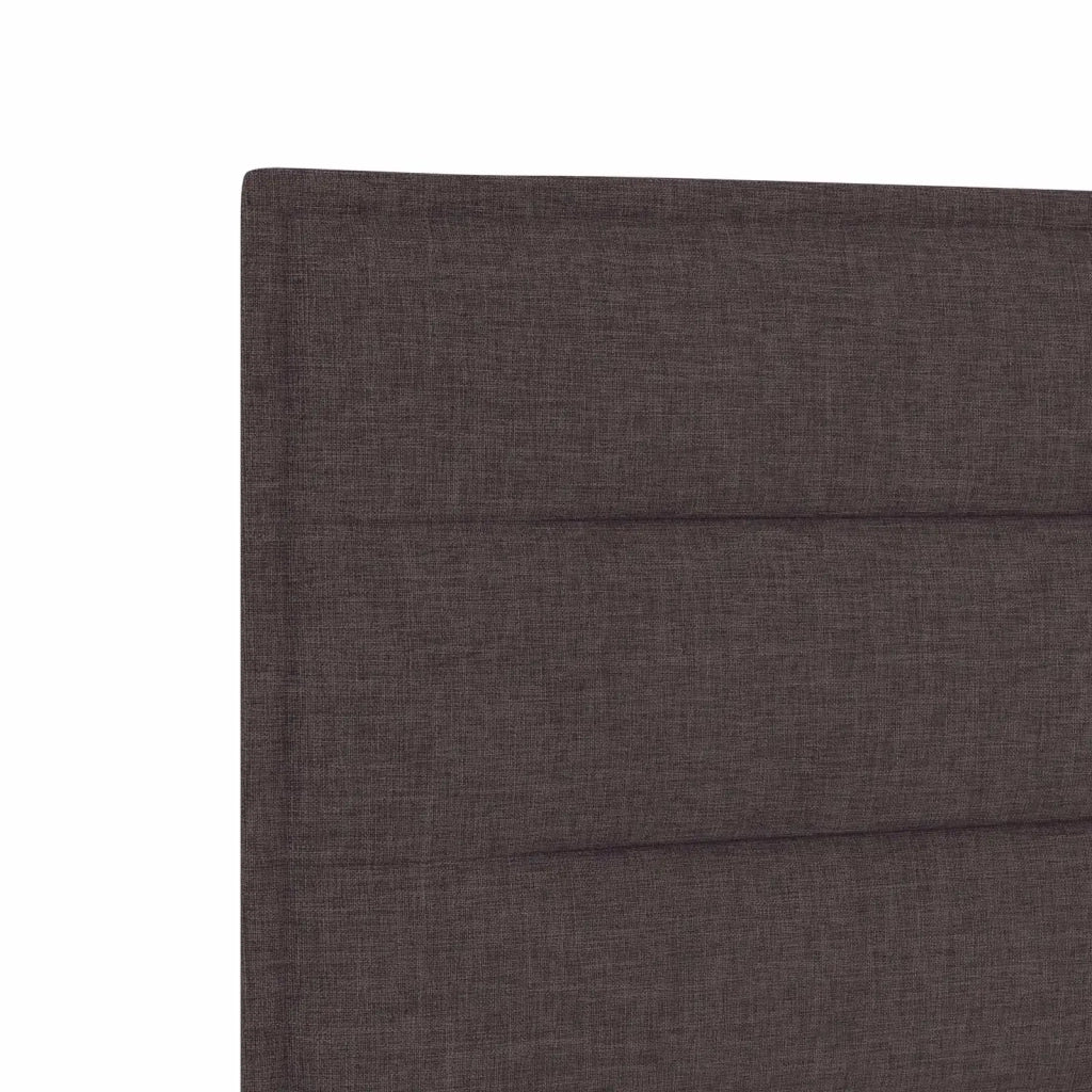 Letto box spring con materasso Marrone Scuro 80 x 200 cm 3453749