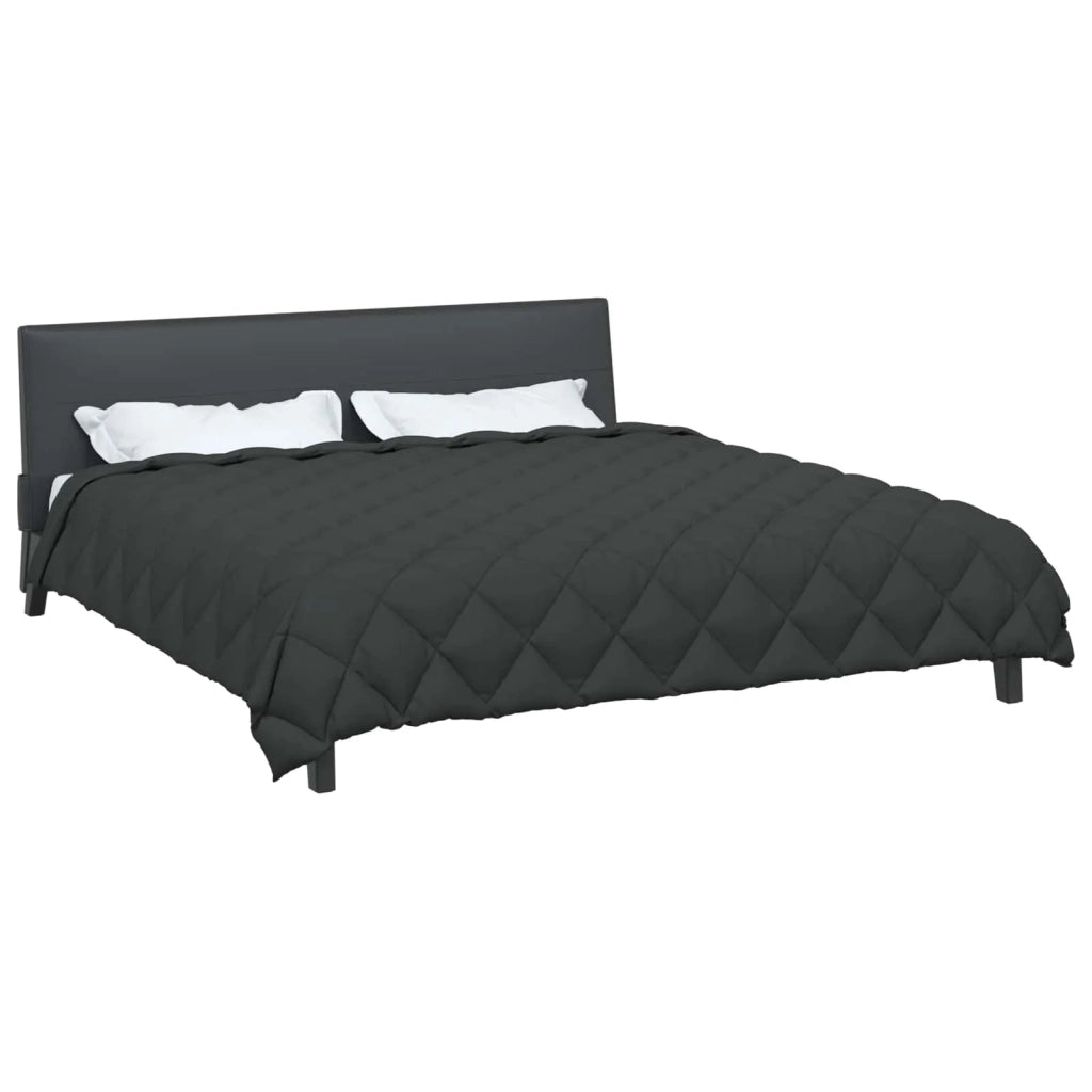Duvet Invernale Antracite 200 x 200 cm Microfibra 42025647