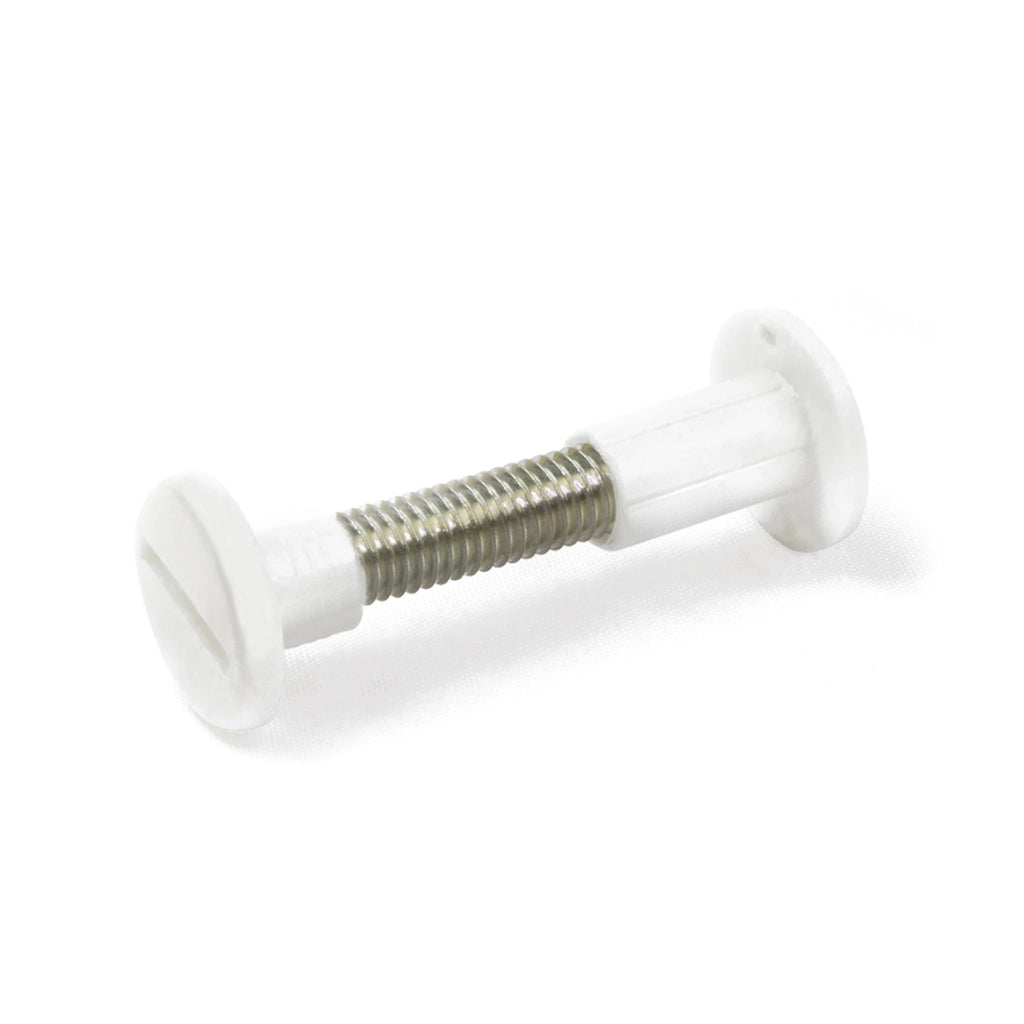 Viti di collegamento - 42 - 48 mm. - bianco - 8 pz.