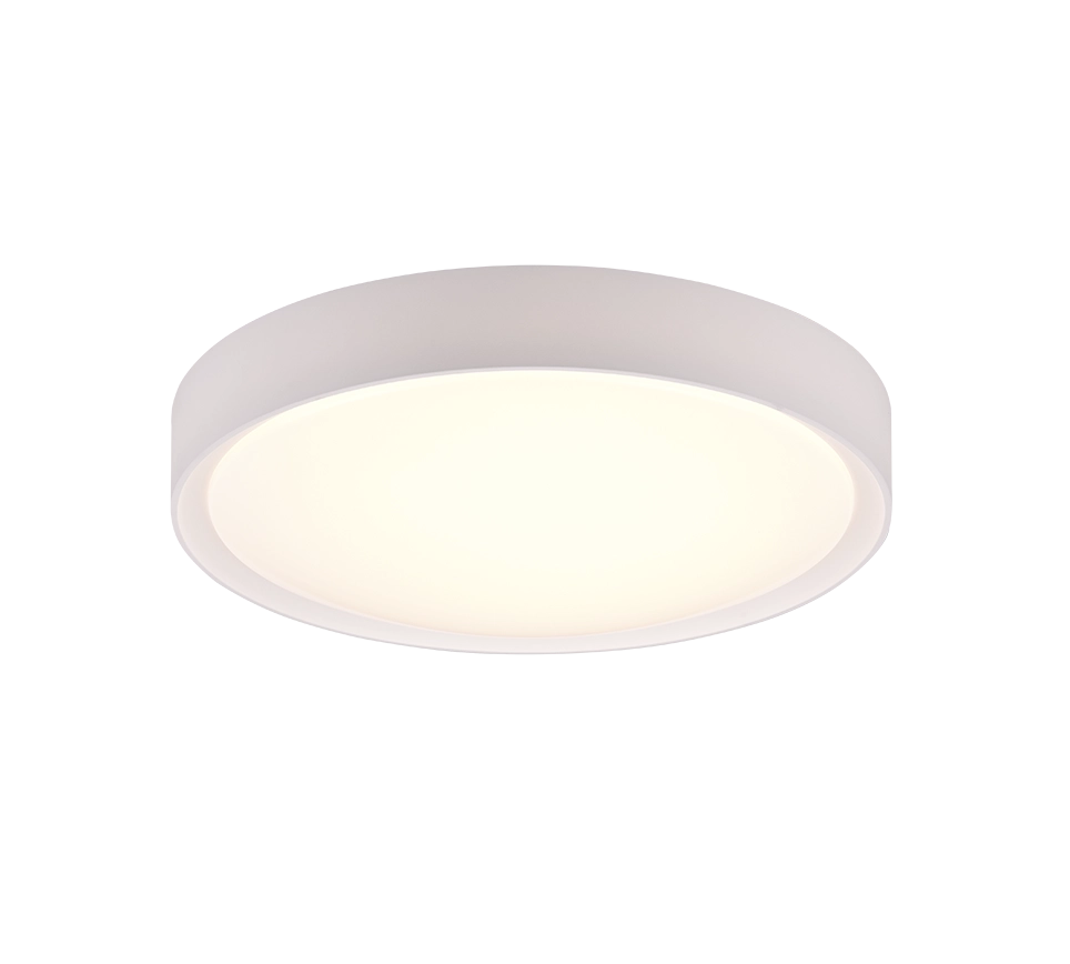 Plafoniera Led Bagno Soffitto 18W 33 cm Bianco Clarimo GD Trio