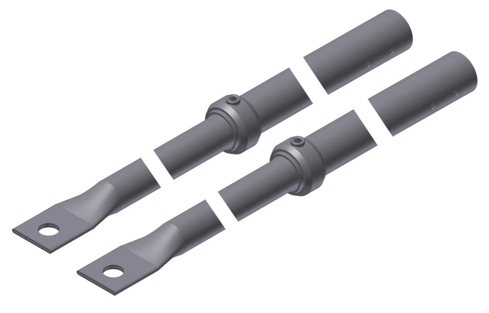 1serie asta universale per serrature di porte blindate estendibili max 135 cm cod:ferx.95457