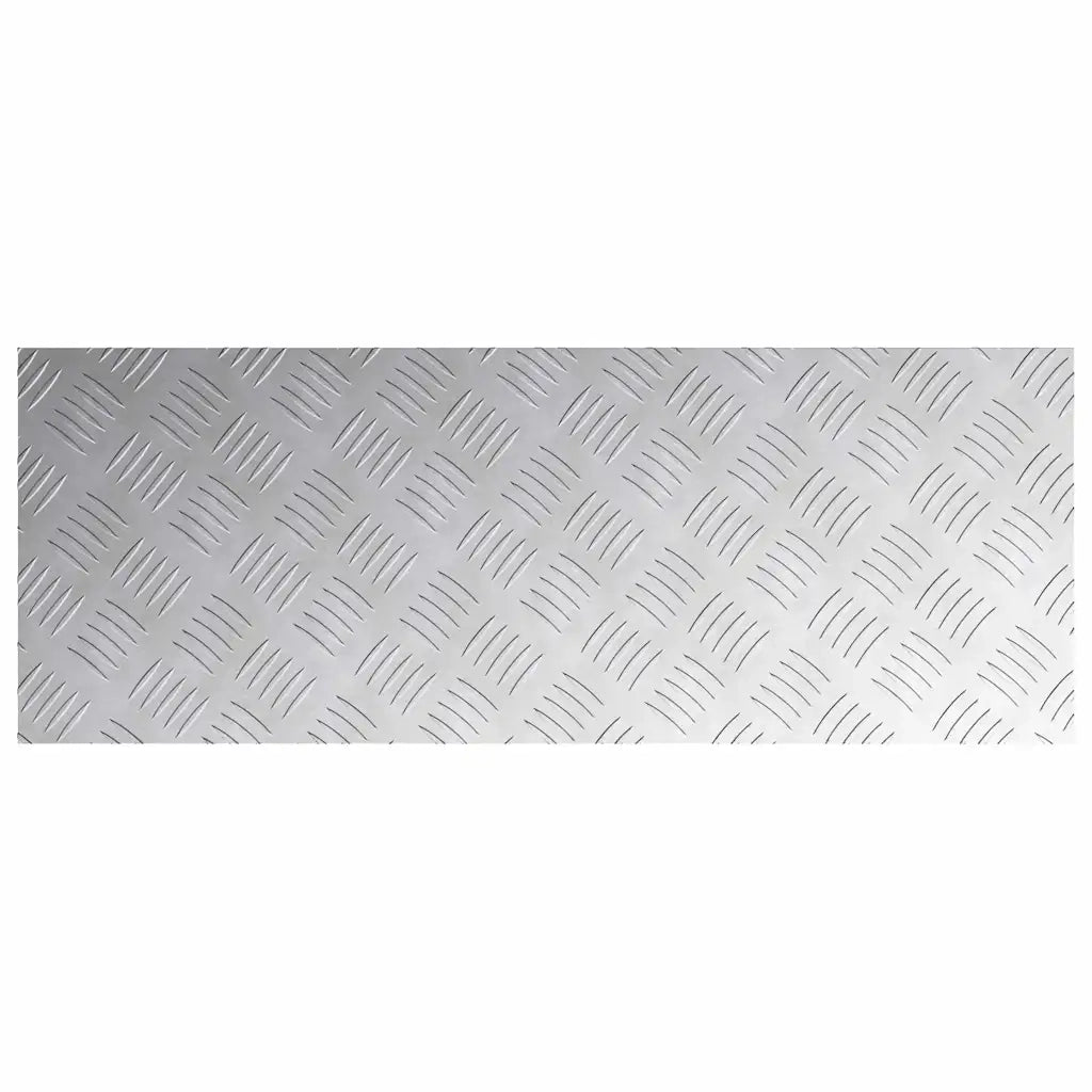 Gradini per Scale 4 pcs Argento 80 x 30 cm Alluminio 4104304