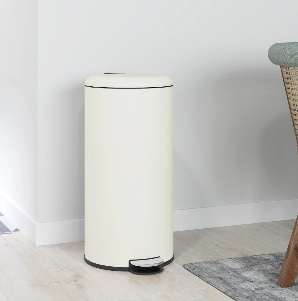 Cestino gettacarte da 30 L con pedale e chiusura silenziosa