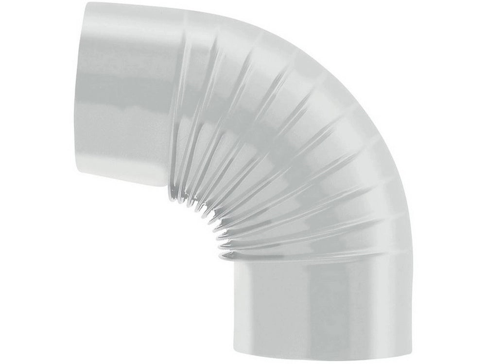 12pz gomito 90¦ per stufa a legna porcellanato classic col. bianco ï cm. 12 cod:ferx.vit55032
