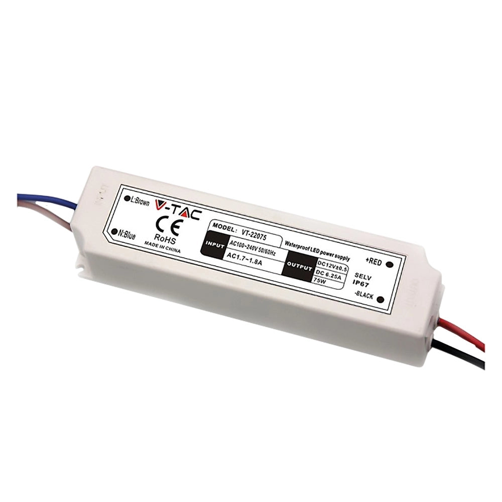 1pz alimentatore per strip led 30w - in 240v out 12v 2,5a (ip67) cod:ferx.8068640nlm