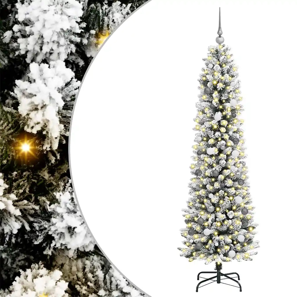 Albero di Natale artificiale Bianco 210 cm 3396116