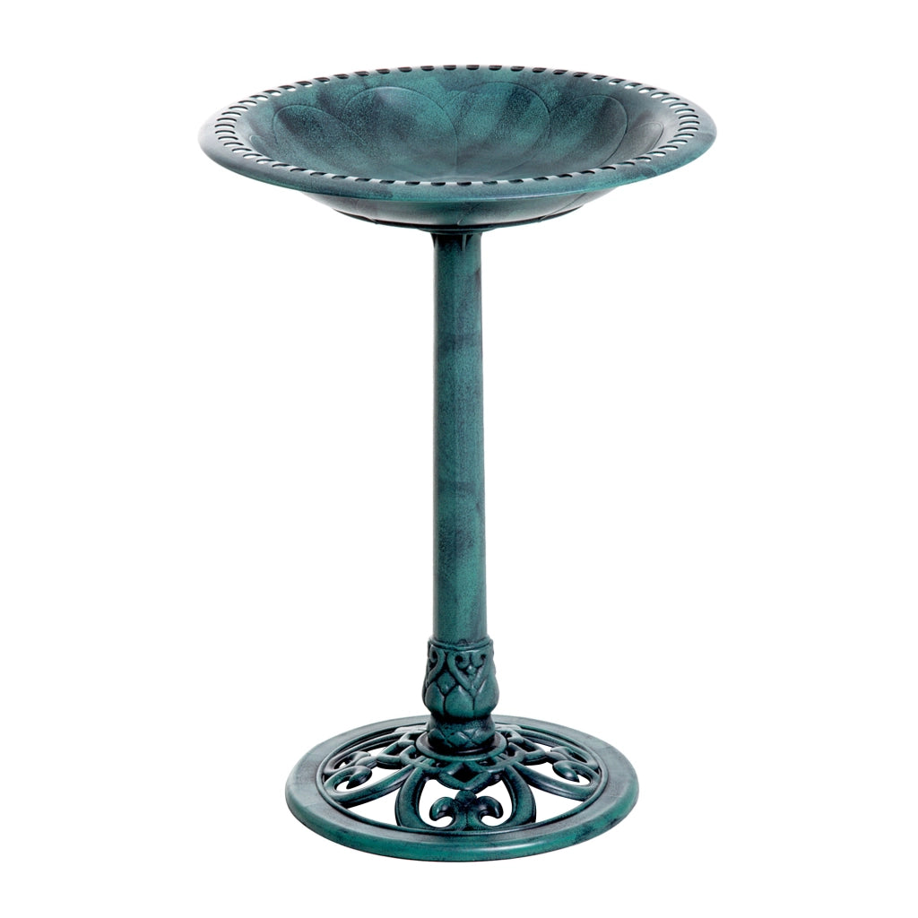 Bagno per Uccelli ¨C zephmum ¨C Diametro 50cm Altezza 69,5cm Verde