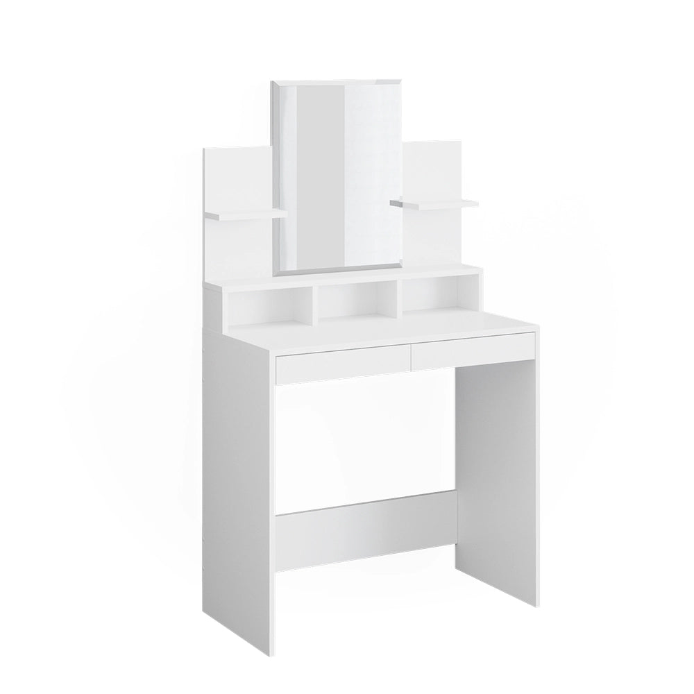 Vicco Tavolo da toeletta Bianco 80 cm