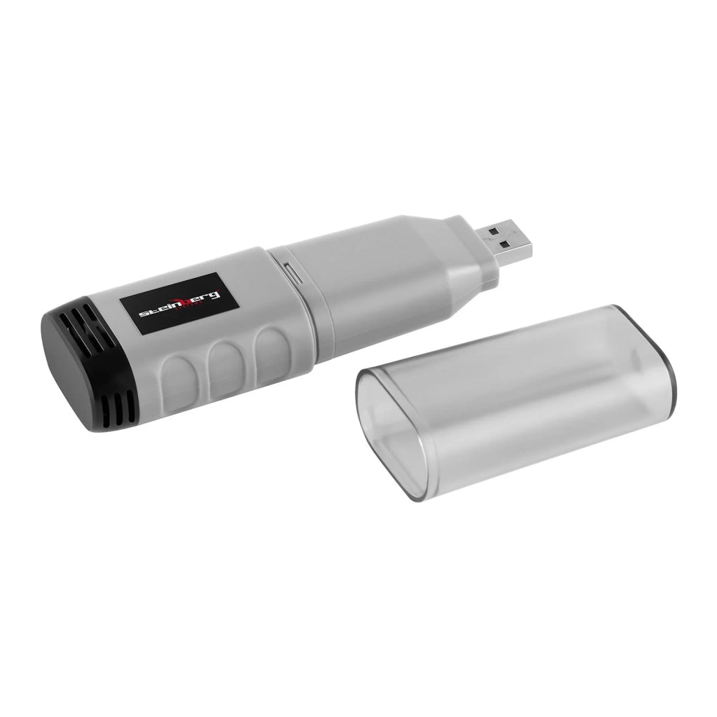 Registratore di temperatura + umidità dell'aria - LCD - (-35) a +80 °C - 0 a 100% UR 14_0005504