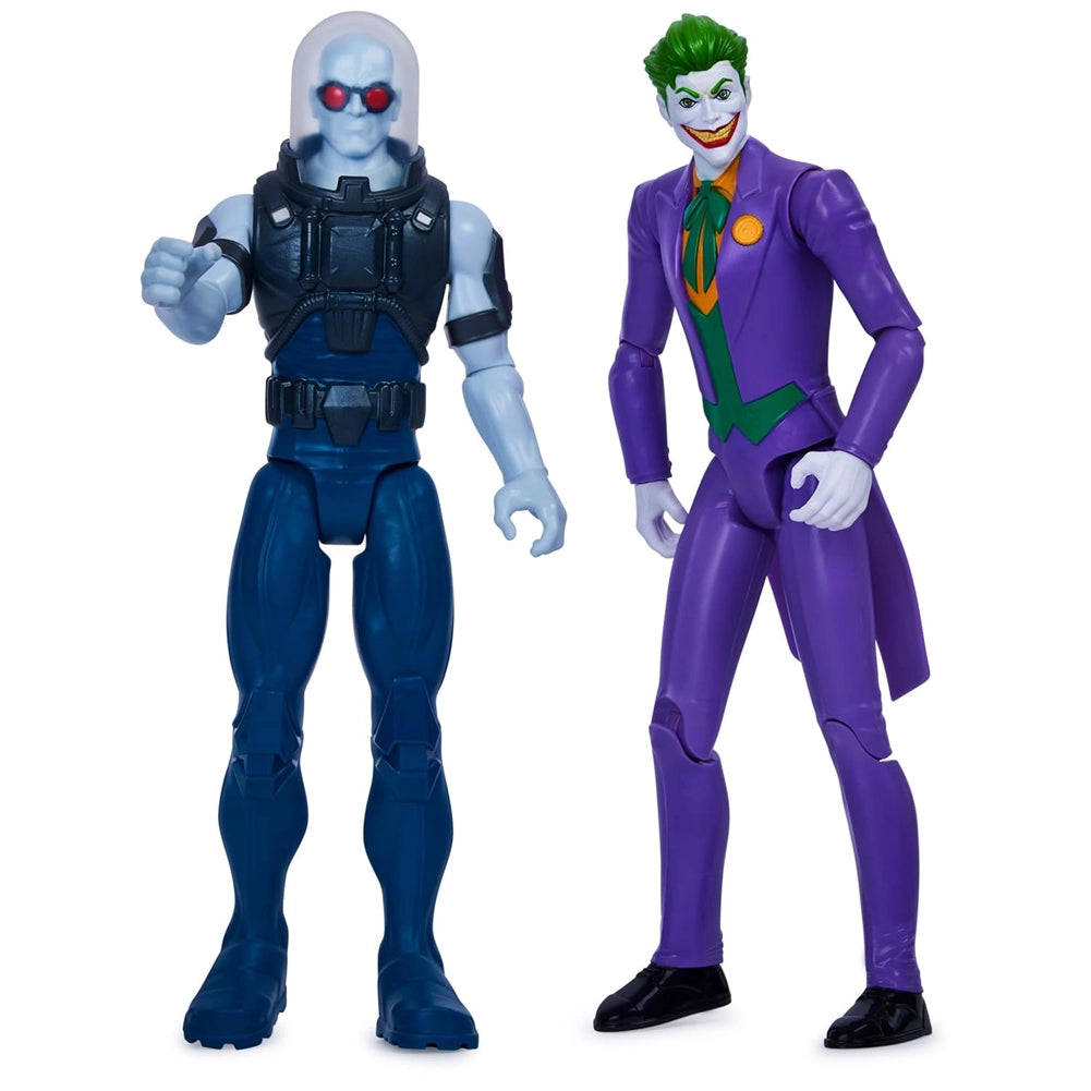 DC Comics Set 4 Action Figure Batman Robin Joker e Mr. Freeze Snodabili 30.5 cm
