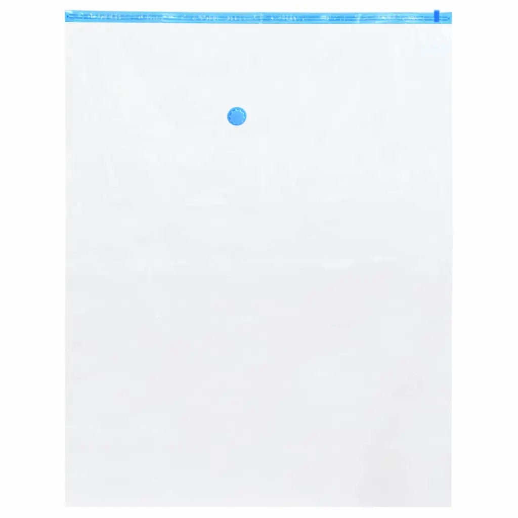 Sacchetti per Stoccaggio 5 pz Trasparente e Blu 130 x 100 cm CFW4156962