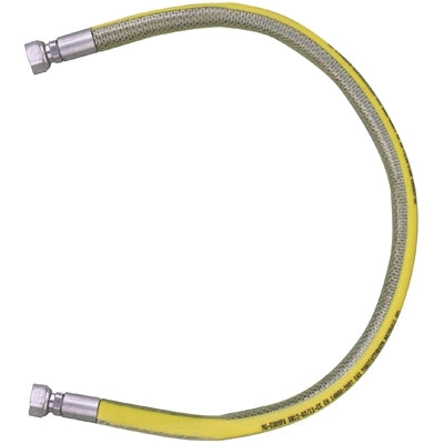TUBO FLESSIBILE IN ACCIAIO FF PER GAS PARIGI- cm 100- PARIG- pezzi 1