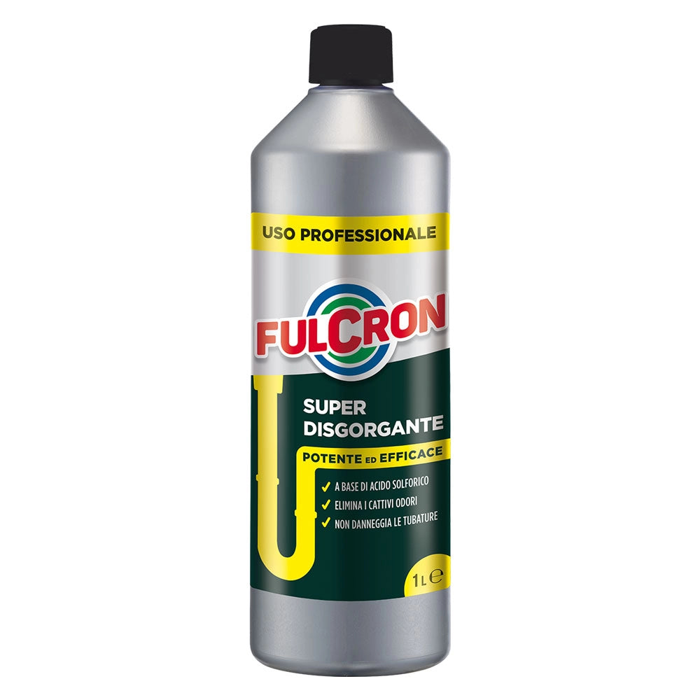 Disgorgante Liquido Professionale per Tubature Arexons Fulcron 6 Pezzi 1 Lt