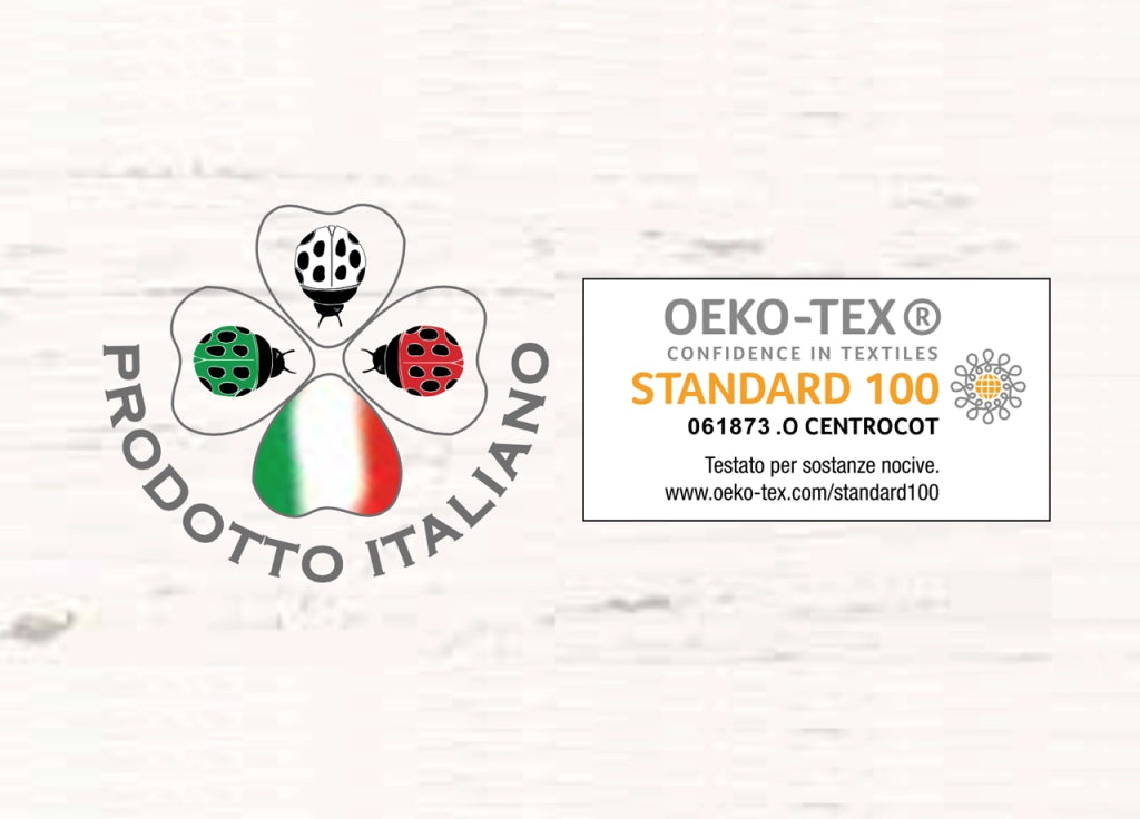 Trapunta Piumone Invernale 300gr Cotone Made Italy Disegno Acquarello - Piazza E Mezza - Acquarello