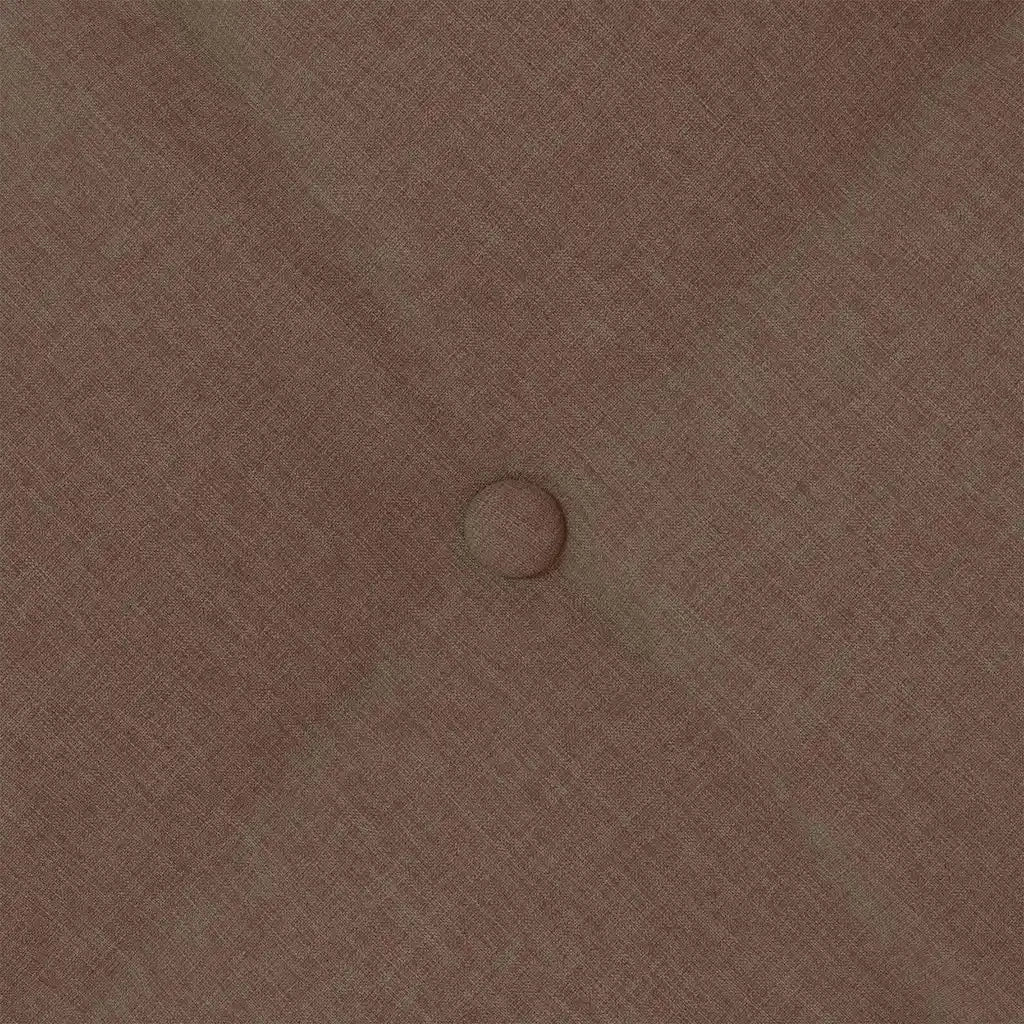 Cuscino per Schiena Marrone 100 x 19 x 50 cm Tessuto 42014748