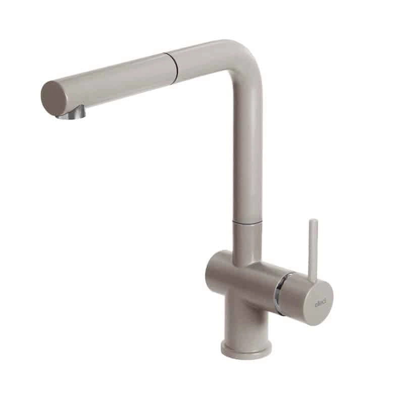 Rubinetto Miscelatore Cucina Elleci Stream Plus Keratek Plus Champagne MKKSTP95