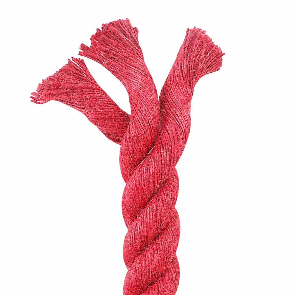 Corda di Juta 36 mm Rosso 100% juta Tossa 42011736