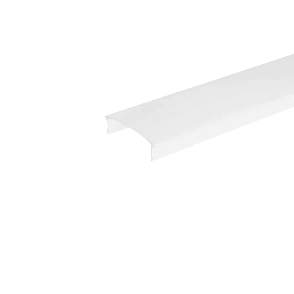 Profilo slim in alluminio nero 2mt per striscia led
