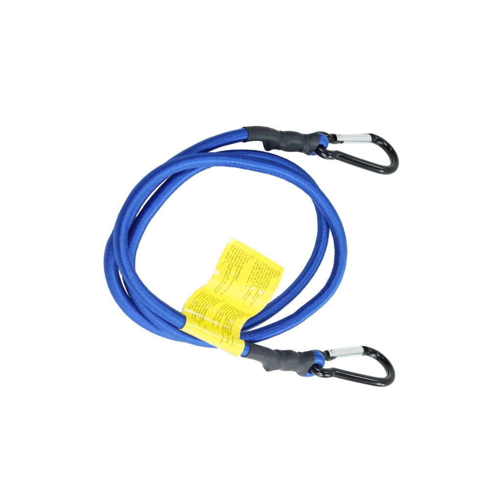 Cavo elastico Ã˜ 8 x 1000 mm. con ganci in alluminio a moschettone 2 pz.