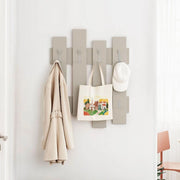 Appendiabiti a muro Wave 8 ganci colore cashmere
