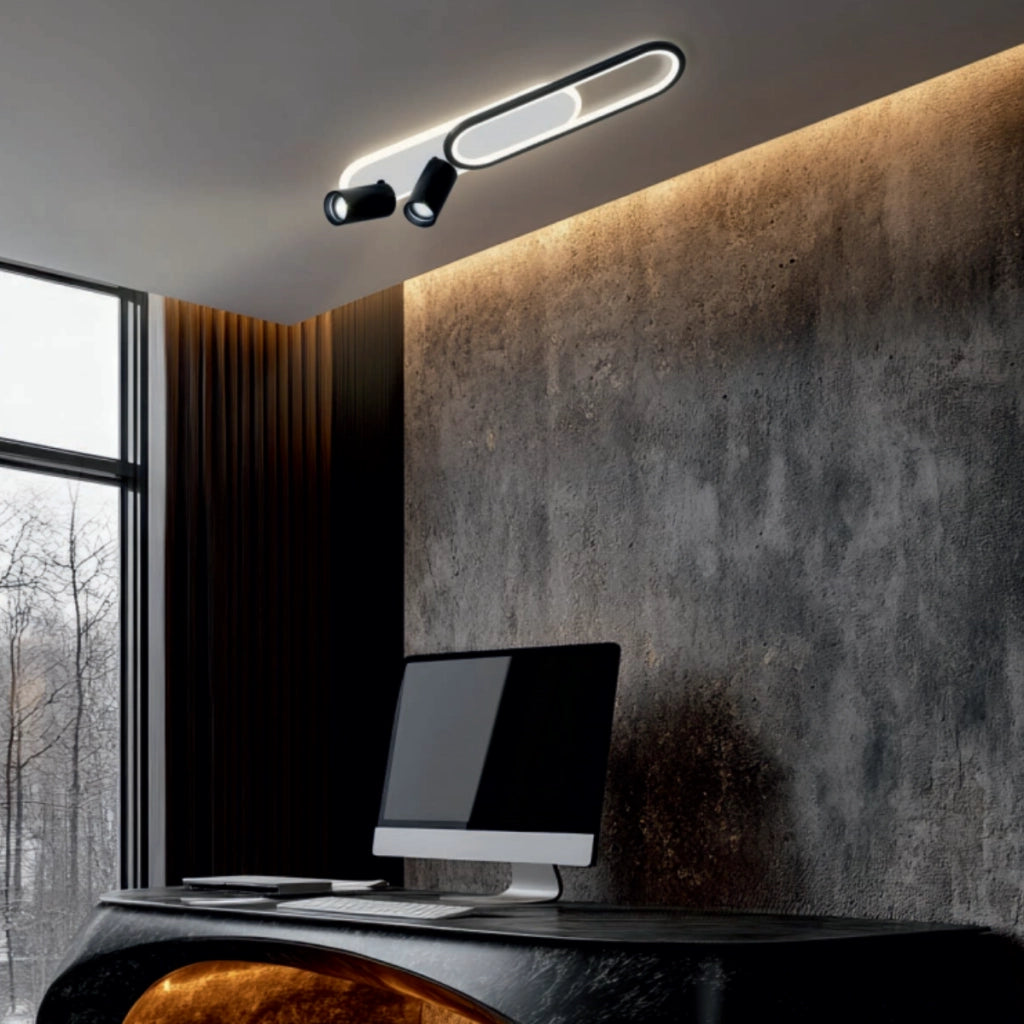 Plafoniera Parma bianca 1xGU10 + LED 18W CCT Light Prestige