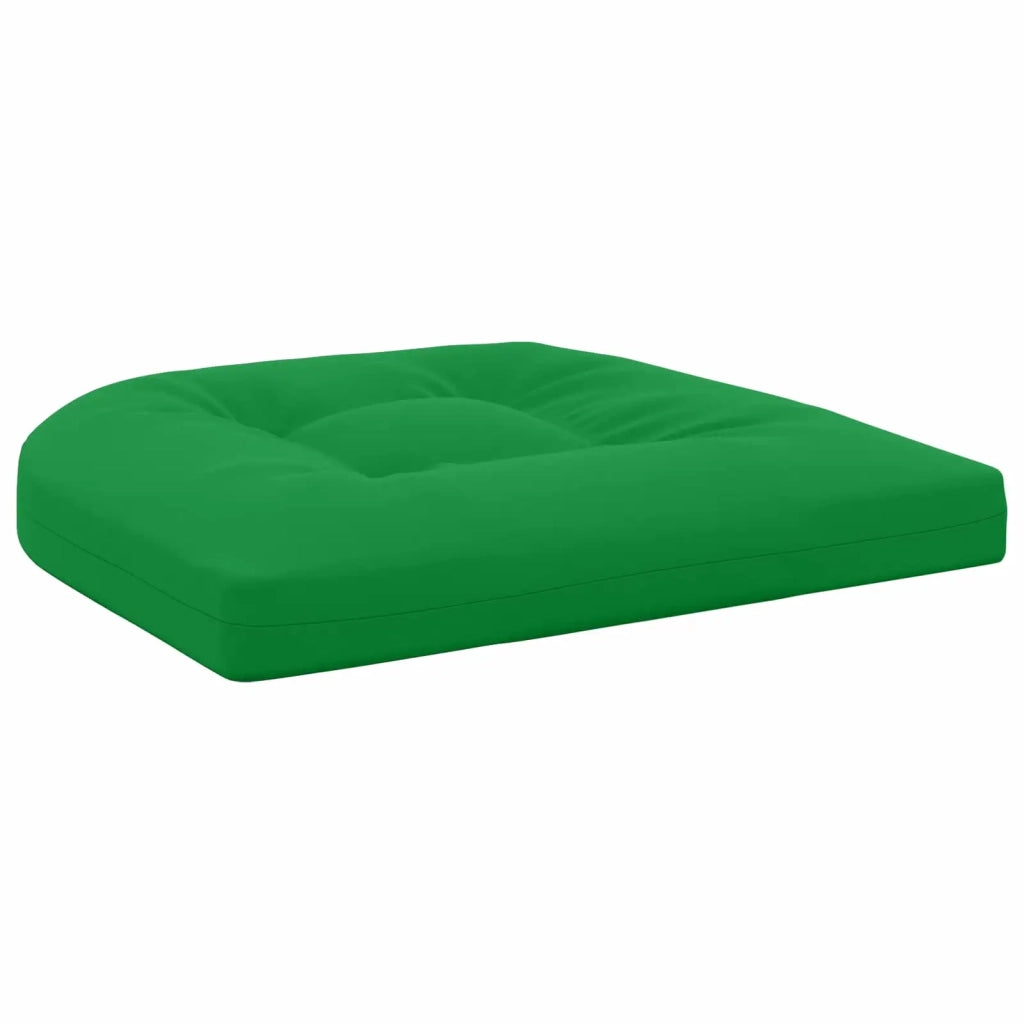 Cuscini per Sedia in 4 Pezzi 4 pz 100% Poliestere Verde 945330