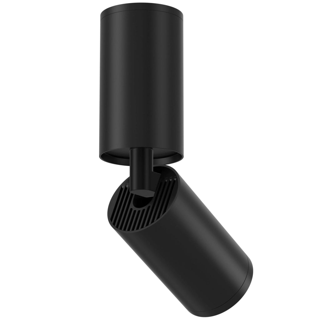 Plafoniera Ceiling & Wall in Alluminio FOCUS S Nero