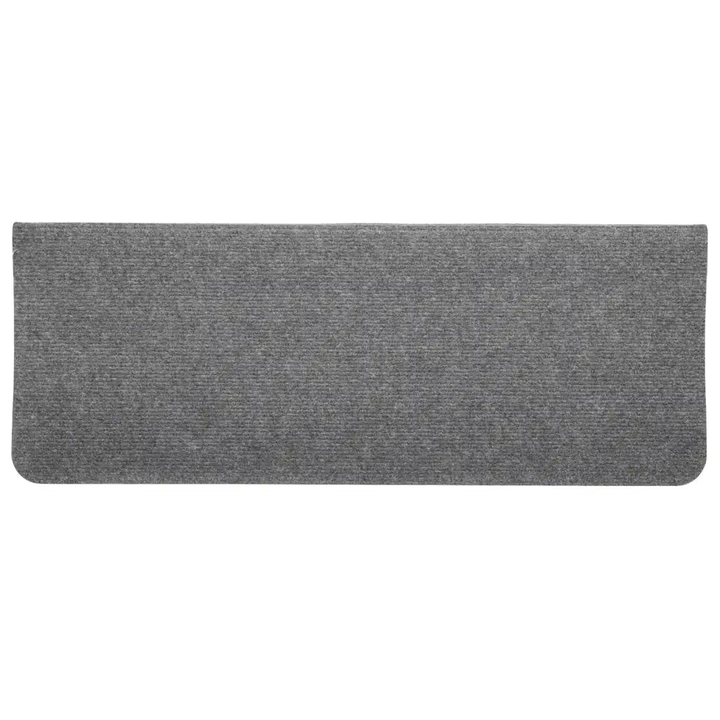 Tappetini Autoadesivi per Scale 30 pz | Gradini per Scale Grigi 65x24,5x3,5 cm