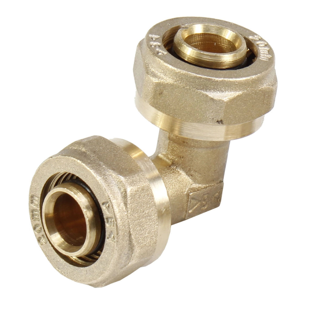 GOMITO A 90  ° F/F A COMPRESSIONE PER MULTISTRATO- Diam. 32- IBP- pezzi 1