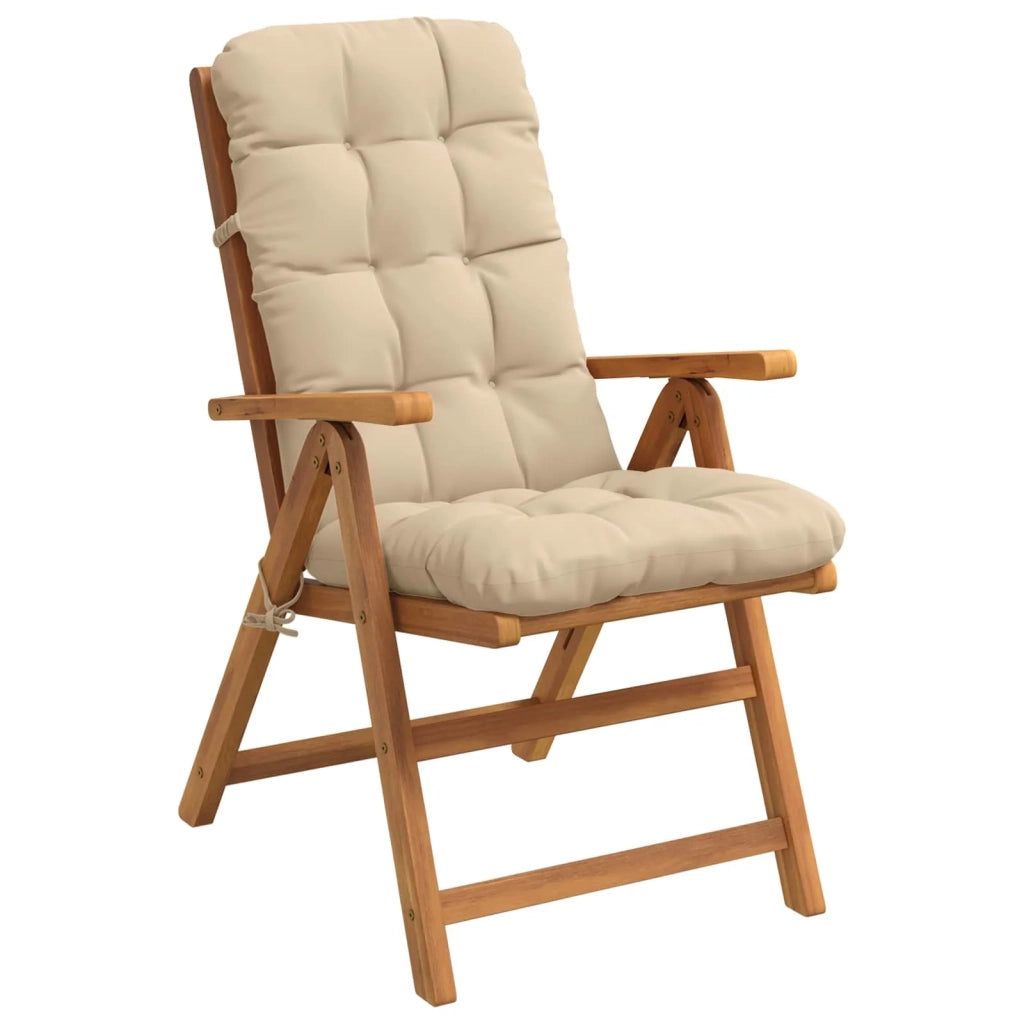 Cuscini per Sedia Alta in 2 Pezzi VIANEN 2 pz 100% Poliestere 953779
