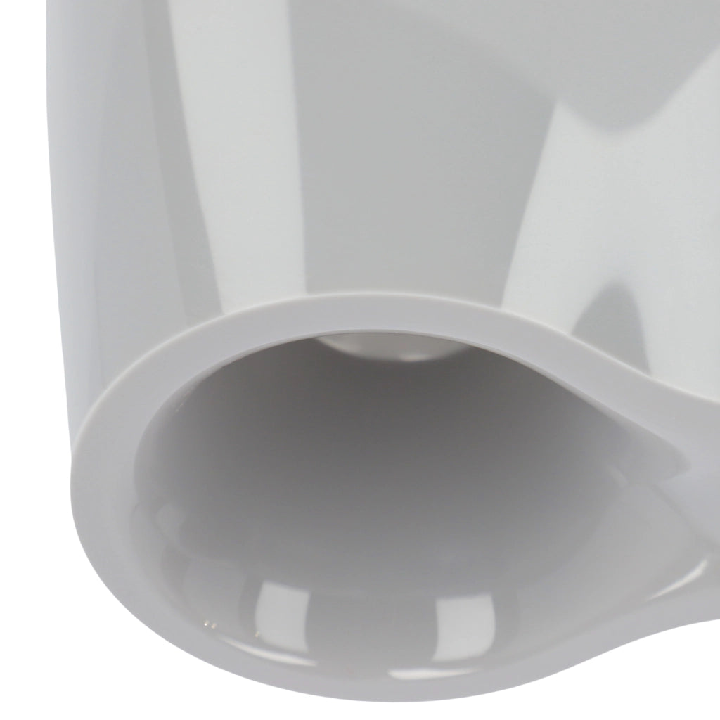 Vaso da fiori KADAX, Vaso da fiori, Vaso da fiori in plastica, Orchidea, 23 cm, Grigio