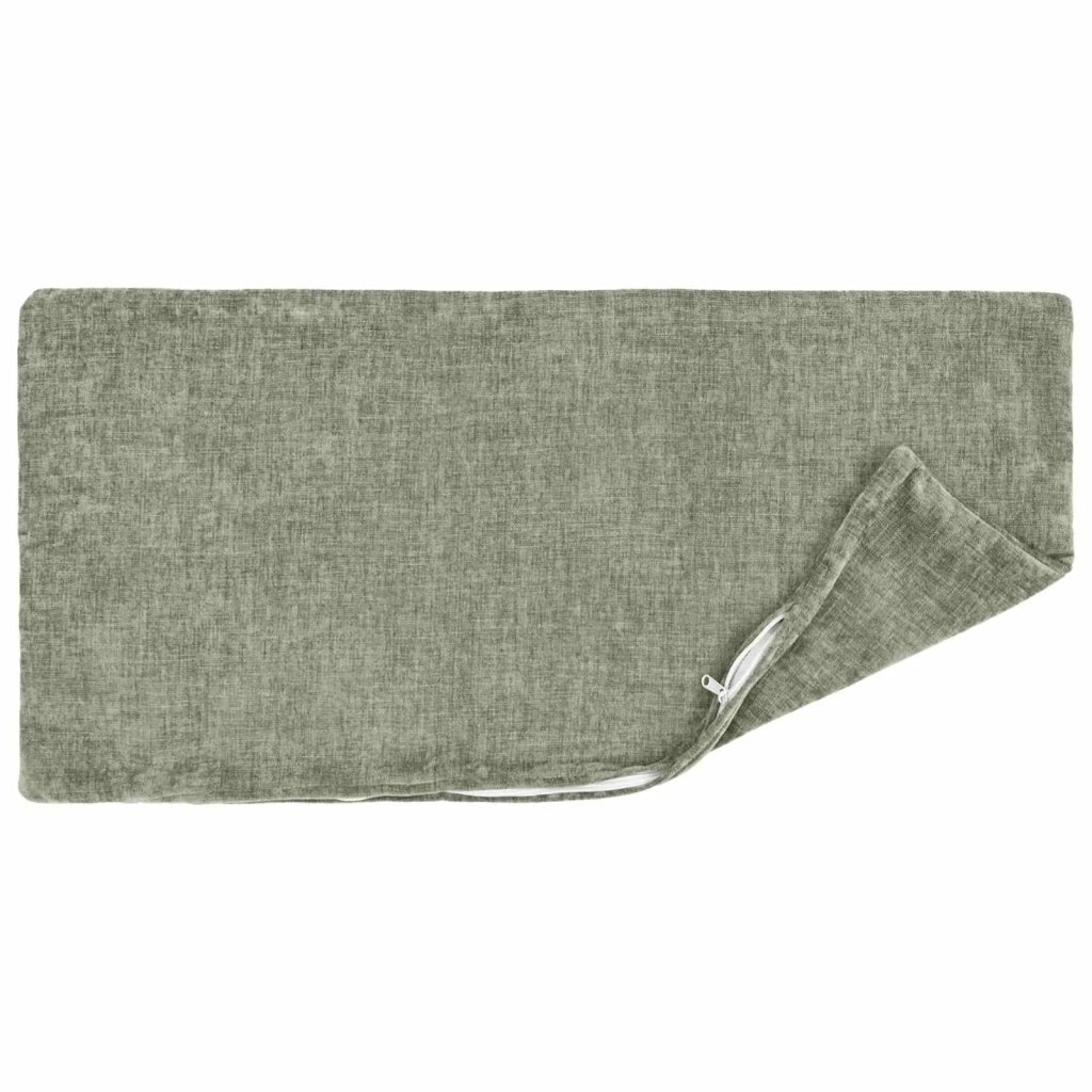 Cuscino con cuscino HEERLEN 6 pz Verde Tessuto Chenille 923936